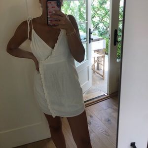 Princess Polly (saints + secretes) white dress